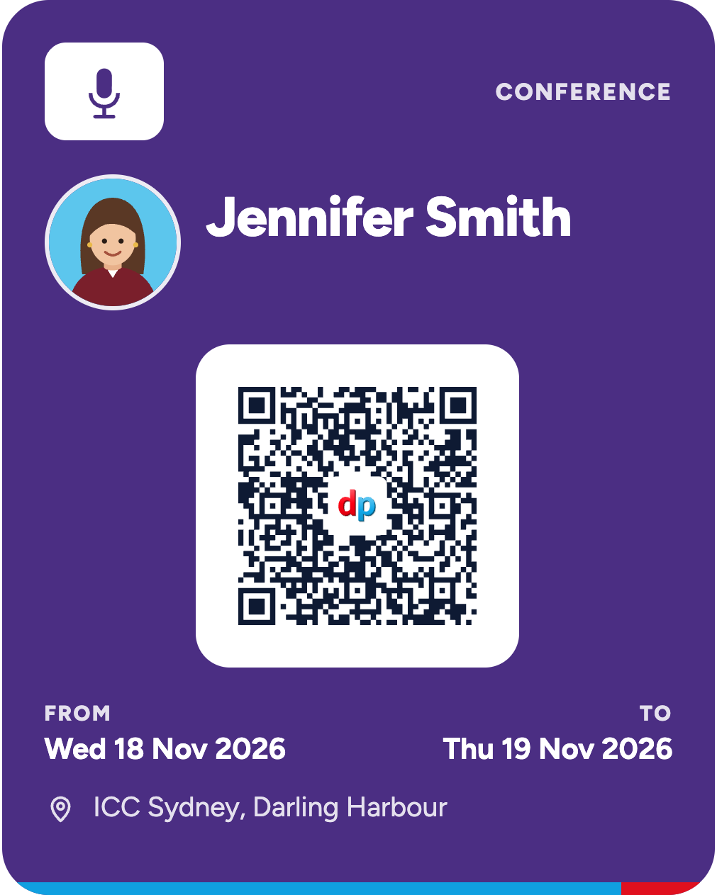 A conference Digiprofile for Jennifer Smith at ITAM Summit 2026
